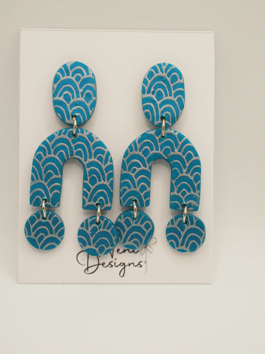 'joan' (teal and silver)