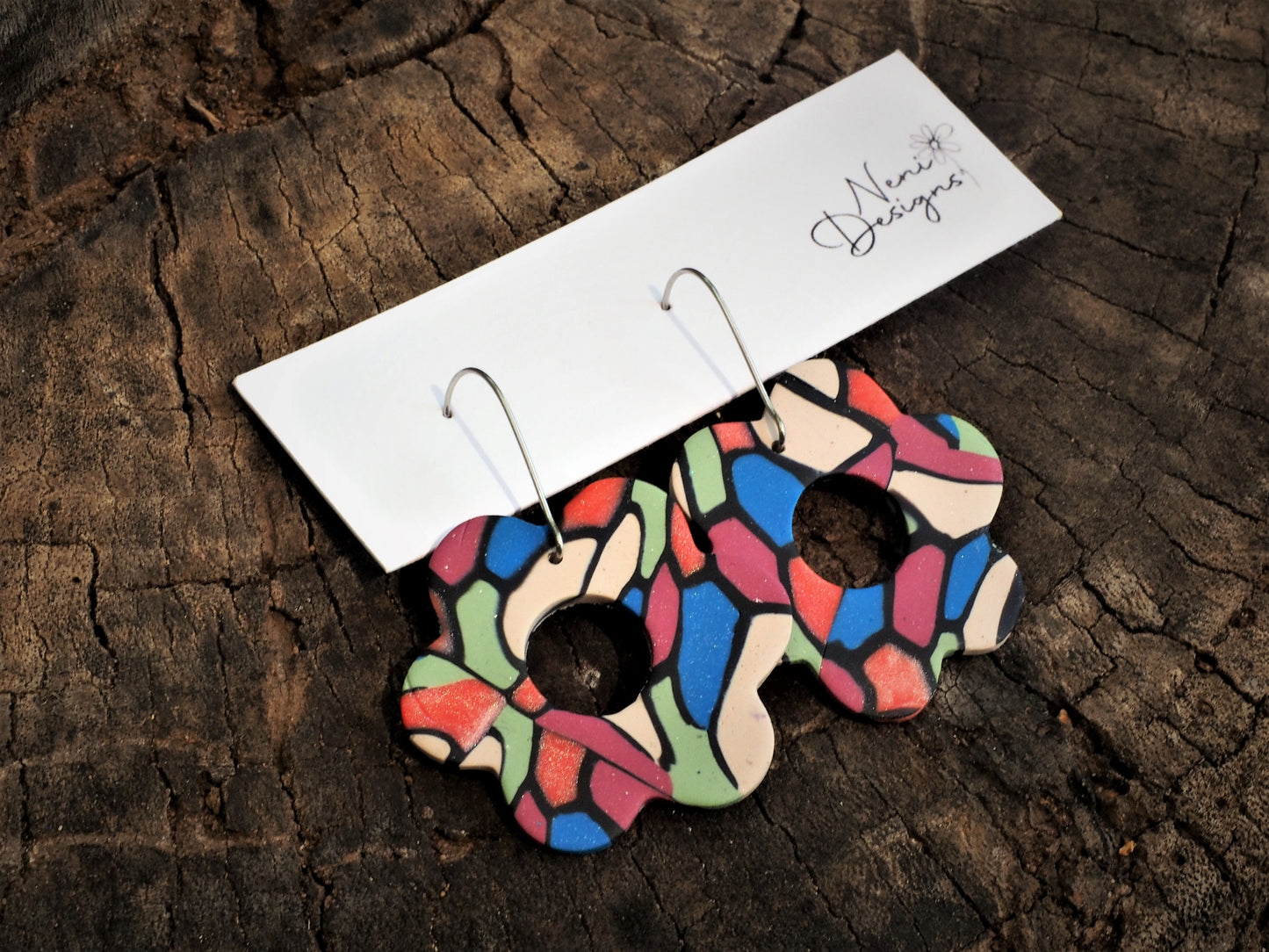 'eleanor' hoops (stained glass)